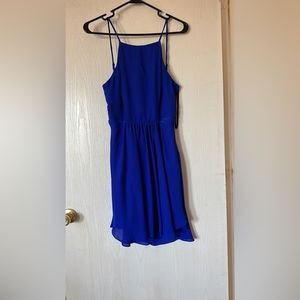 Royal blue dress